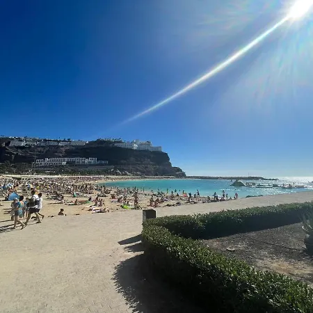 Lovely Seaview In Puerto Rico With Heated Swimming Pool, Free Wi-fi And Free Private Parking Puerto Rico (Gran Canaria)
